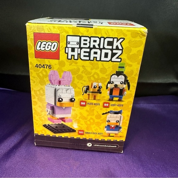 LEGO BrickHeadz 40476 Daisy Duck | Disney Mickey & Friends | 110 pcs | Retired - Picture 3 of 6